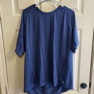 Mondetta Outdoor Project Athelisure Blue T-shirt Size XL